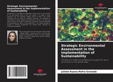 Strategic Environmental Assessment in the implementation of Sustainability kitap kapağı
