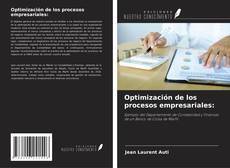 Capa do livro de Optimización de los procesos empresariales: 