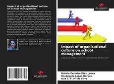 Buchcover von Impact of organisational culture on school management