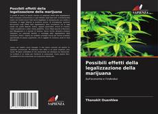 Buchcover von Possibili effetti della legalizzazione della marijuana