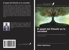 Buchcover von El papel del filósofo en la sociedad
