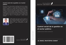 Copertina di Control social de la gestión en el sector público