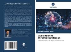 Bookcover of Ausländische Direktinvestitionen