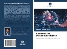 Capa do livro de Ausländische Direktinvestitionen 