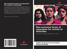Capa do livro de Non-exclusive forms of reparation for victims of femicides 