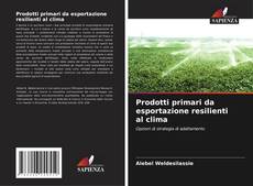 Prodotti primari da esportazione resilienti al clima kitap kapağı