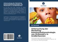 Capa do livro de Untersuchung der Marketing-Kommunikationsstrategie von McDonald's in Großbritannien 