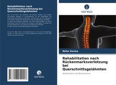 Rehabilitation nach Rückenmarksverletzung bei Querschnittsgelähmten kitap kapağı