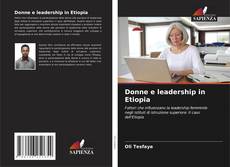 Donne e leadership in Etiopia kitap kapağı