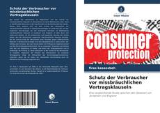 Capa do livro de Schutz der Verbraucher vor missbräuchlichen Vertragsklauseln 