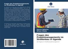 Fragen des Projektmanagements im Straßenbau in Uganda kitap kapağı