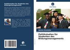 Portada del libro de Politikstudien für Studenten des Bildungsmanagements