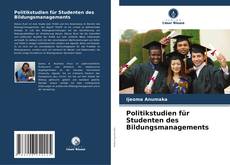 Capa do livro de Politikstudien für Studenten des Bildungsmanagements 