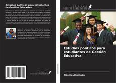Buchcover von Estudios políticos para estudiantes de Gestión Educativa