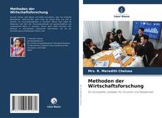 Capa do livro de Methoden der Wirtschaftsforschung 