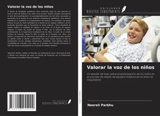 Buchcover von Valorar la voz de los niños