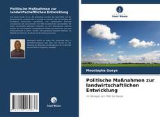 Capa do livro de Politische Maßnahmen zur landwirtschaftlichen Entwicklung 