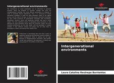 Capa do livro de Intergenerational environments 