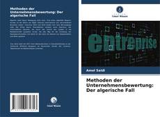 Capa do livro de Methoden der Unternehmensbewertung: Der algerische Fall 