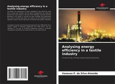 Buchcover von Analysing energy efficiency in a textile industry