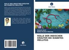 Capa do livro de ROLLE DER INDISCHEN KRÄUTER BEI DIABETES MELLITUS 