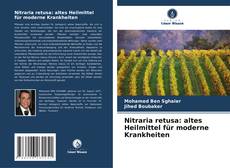 Capa do livro de Nitraria retusa: altes Heilmittel für moderne Krankheiten 