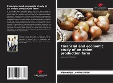 Capa do livro de Financial and economic study of an onion production farm 