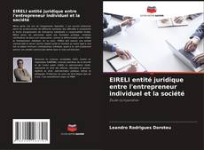 Bookcover of EIRELI entité juridique entre l'entrepreneur individuel et la société