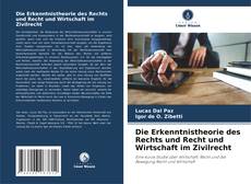 Die Erkenntnistheorie des Rechts und Recht und Wirtschaft im Zivilrecht kitap kapağı