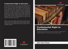 Buchcover von Fundamental Right to Education