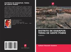 Buchcover von DISTRITO DE KHAIRPUR: TERRA DE GENTE POBRE