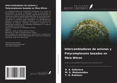 Capa do livro de Intercambiadores de aniones y Polycomplexons basados ​​en fibra Nitron 