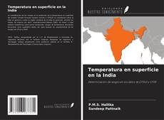Capa do livro de Temperatura en superficie en la India 
