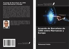 Capa do livro de Acuerdo de Barcelona de 1995 entre Marruecos y Europa 