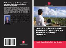 Copertina di Determinação do horário ótimo e da capacidade de produção de energia renovável