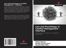 Capa do livro de Law and Psychology in Conflict Management - Interface 