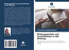 Portada del libro de Bildungspolitik und Investitionen in die Bildung