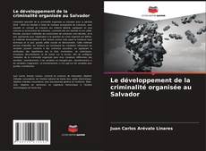 Buchcover von Le développement de la criminalité organisée au Salvador