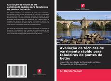 Portada del libro de Avaliação de técnicas de varrimento rápido para tabuleiros de pontes de betão