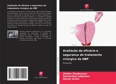 Portada del libro de Avaliação da eficácia e segurança do tratamento cirúrgico da HBP
