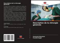 Capa do livro de Description de la chirurgie générale 