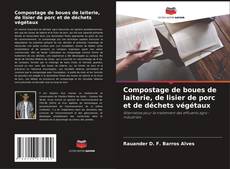 Bookcover of Compostage de boues de laiterie, de lisier de porc et de déchets végétaux