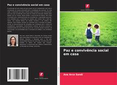 Paz e convivência social em casa kitap kapağı