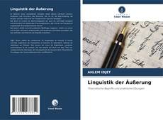 Bookcover of Linguistik der Äußerung