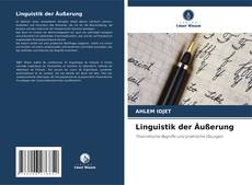 Linguistik der Äußerung的封面