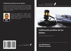 Calificación jurídica de los delitos kitap kapağı