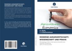 Capa do livro de MODERNE AGRARWIRTSCHAFT: WISSENSCHAFT UND PRAXIS 