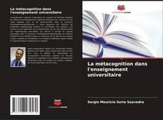 Buchcover von La métacognition dans l'enseignement universitaire
