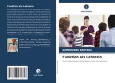 Capa do livro de Funktion als Lehrerin 