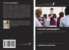Buchcover von Función pedagógica
